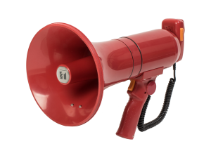TOA ER-3215S (23W max.) Hand Grip Type Megaphone with Siren Signal