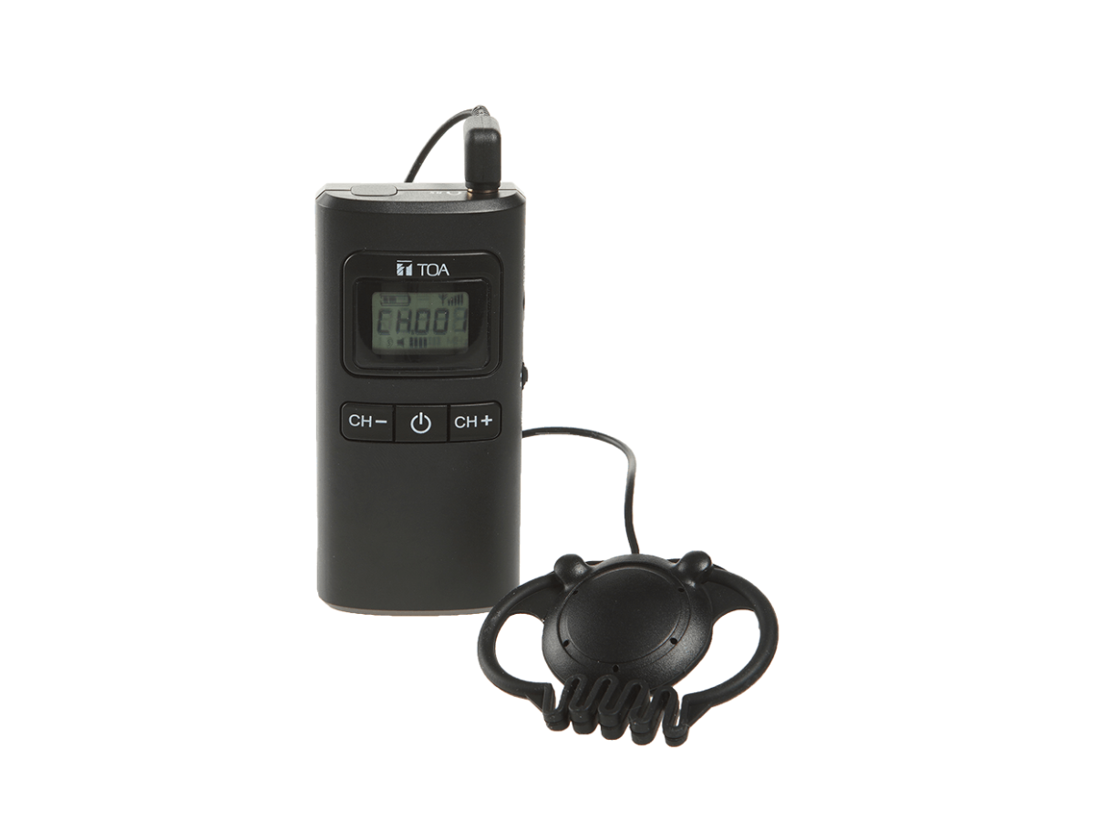 WG-D100R Digital Wireless Guide Receiver