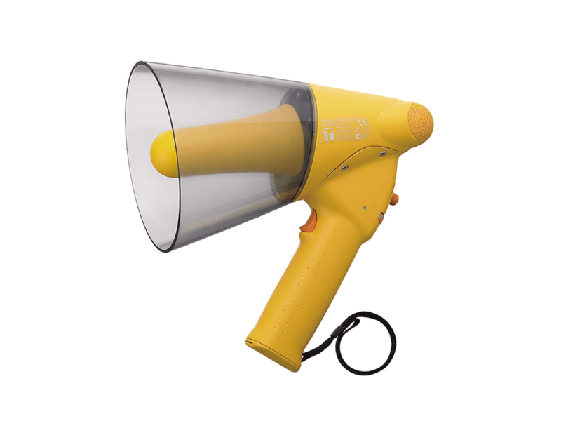 TOA ER-1206W(10W max.) Splash-proof Hand Grip Type Megaphone with Whistle