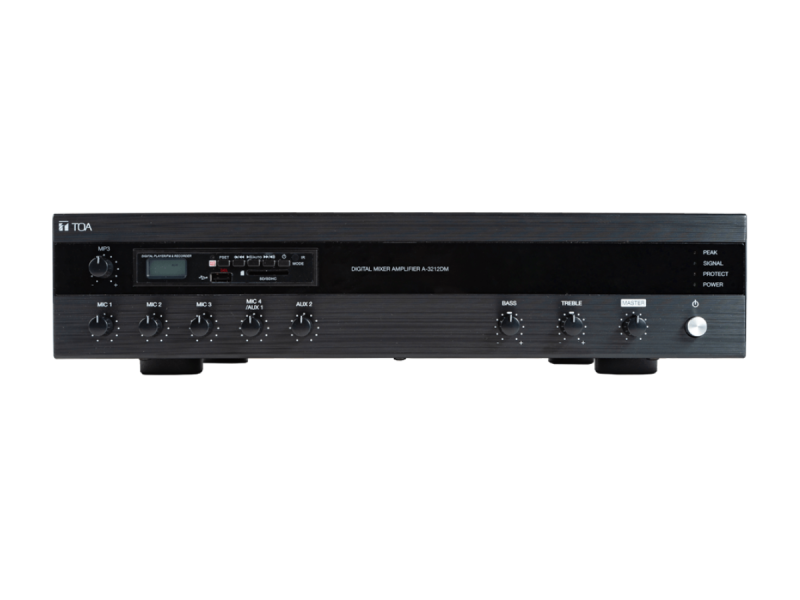 TOA A-3212DM เครื่องขยายเสียงดิจิตอล 120W (มี Bluetooth/MP3)