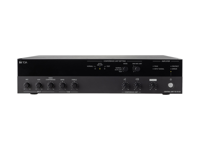 TOA TS-7912D-AS เครื่องควบคุมชุดประชุมพร้อมเครื่องขยาย