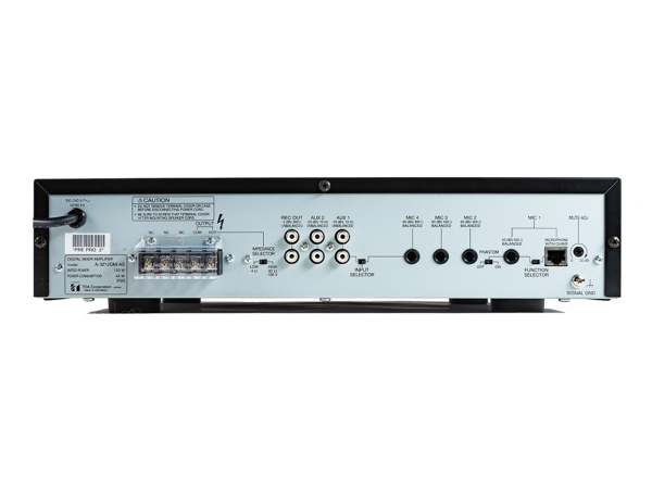 TOA A-3212DM เครื่องขยายเสียงดิจิตอล 120W (มี Bluetooth/MP3)