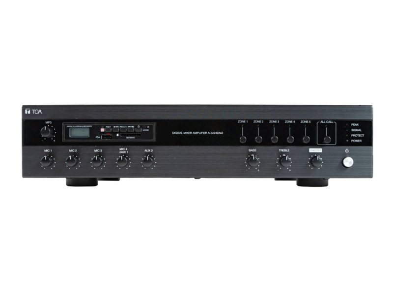 TOA A-3212DMZ-AS เครื่องขยายเสียง 120 วัตต์ (Digital Mixer Amplifier) พร้อม Bluetooth และแยก 5 โซน