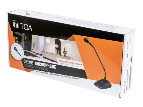 TOA EC-380AS ไมโครโฟนประกาศ พร้อมเสียงระฆัง